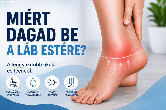 Miért dagad be a láb estére?