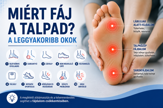 Miért fáj a talpad? A leggyakoribb okok
