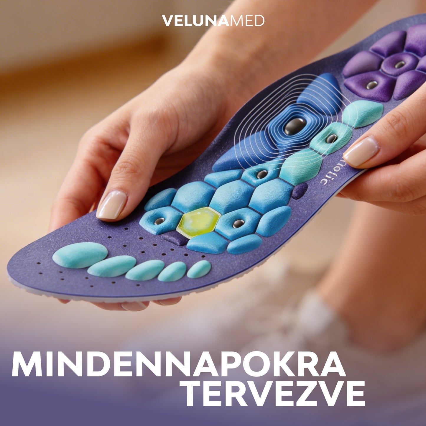 Mágneses Akupresszúrás Talpbetét